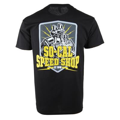 SO-CAL Lightning Flathead T-Shirt – So-Cal Speed Shop Waco