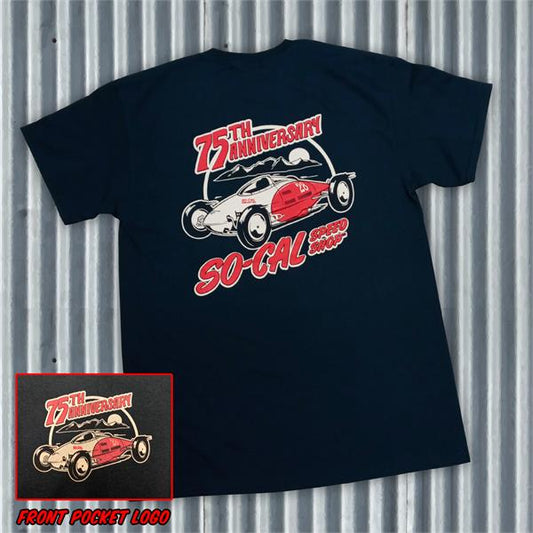 SO-CAL 75TH Anniversary T-Shirt - Black