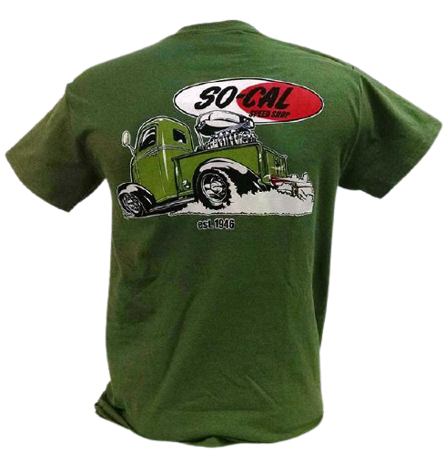 SO-CAL Cab Over T-Shirt - Military Green