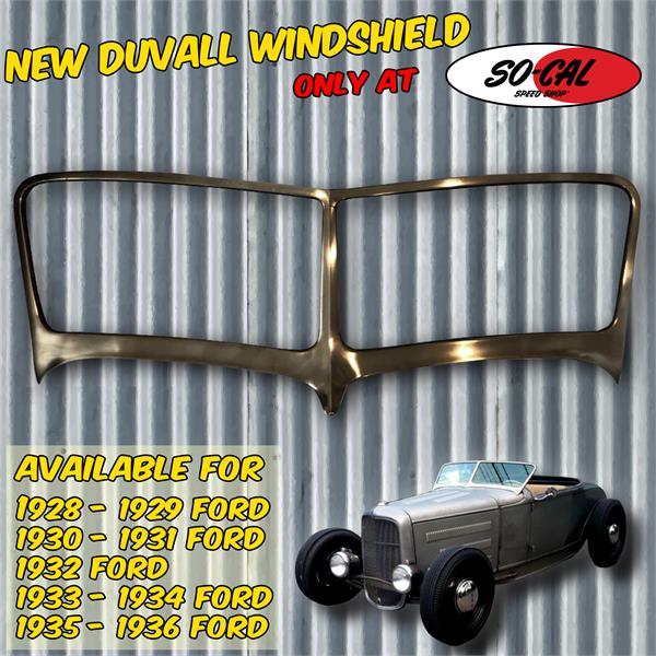 Duvall Roadster Windshield