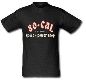 SO-CAL Speed Shop Tank Script T-shirt