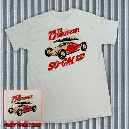 SO-CAL 75TH Anniversary T-Shirt - White